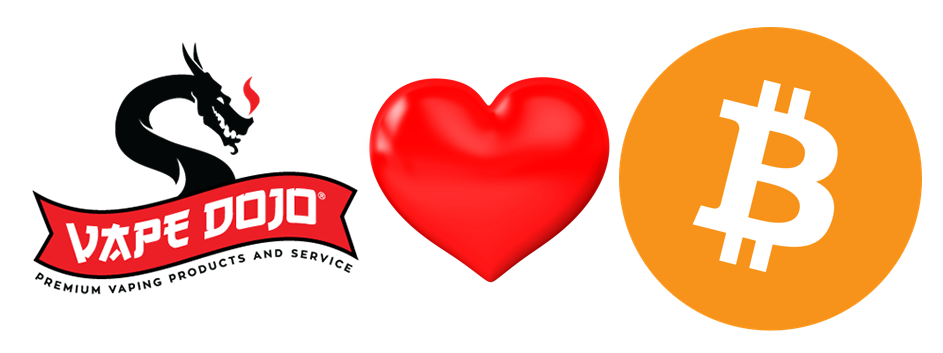 Vape Dojo now accepts bitcoin payments for vape supplies! Vape Dojo now accepts bitcoin payments for vape supplies!