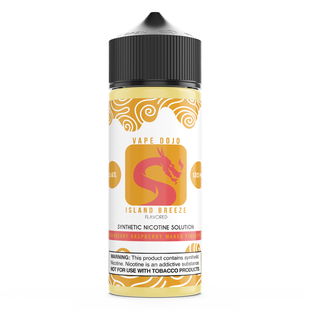 Vape Dojo - Island Breeze Flavored Synthetic Nicotine Solution Vape Dojo - Island Breeze Flavored Synthetic Nicotine Solution