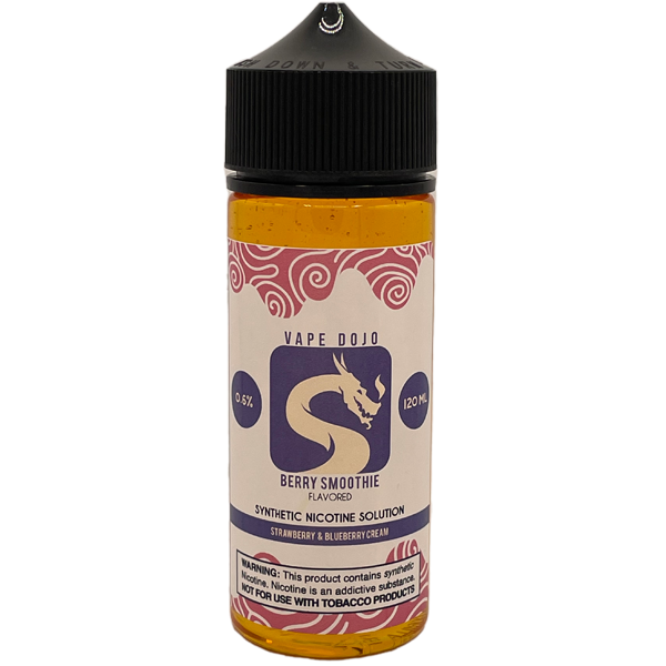 Vape Dojo - Berry Smoothie Flavored Synthetic Nicotine Solution Vape Dojo - Berry Smoothie Flavored Synthetic Nicotine Solution