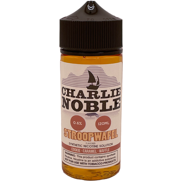 Charlie Noble - Stroopwafel Flavored Synthetic Nicotine Solution Vape Dojo Charlie Noble - Stroopwafel Flavored Synthetic Nicotine Solution Vape Dojo