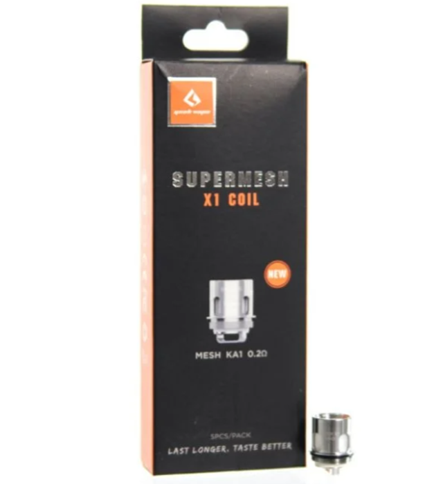 Geek Vape - Super Mesh / S Series Replacement Coils (5-Pack) Vape Dojo Geek Vape - Super Mesh / S Series Replacement Coils (5-Pack) Vape Dojo