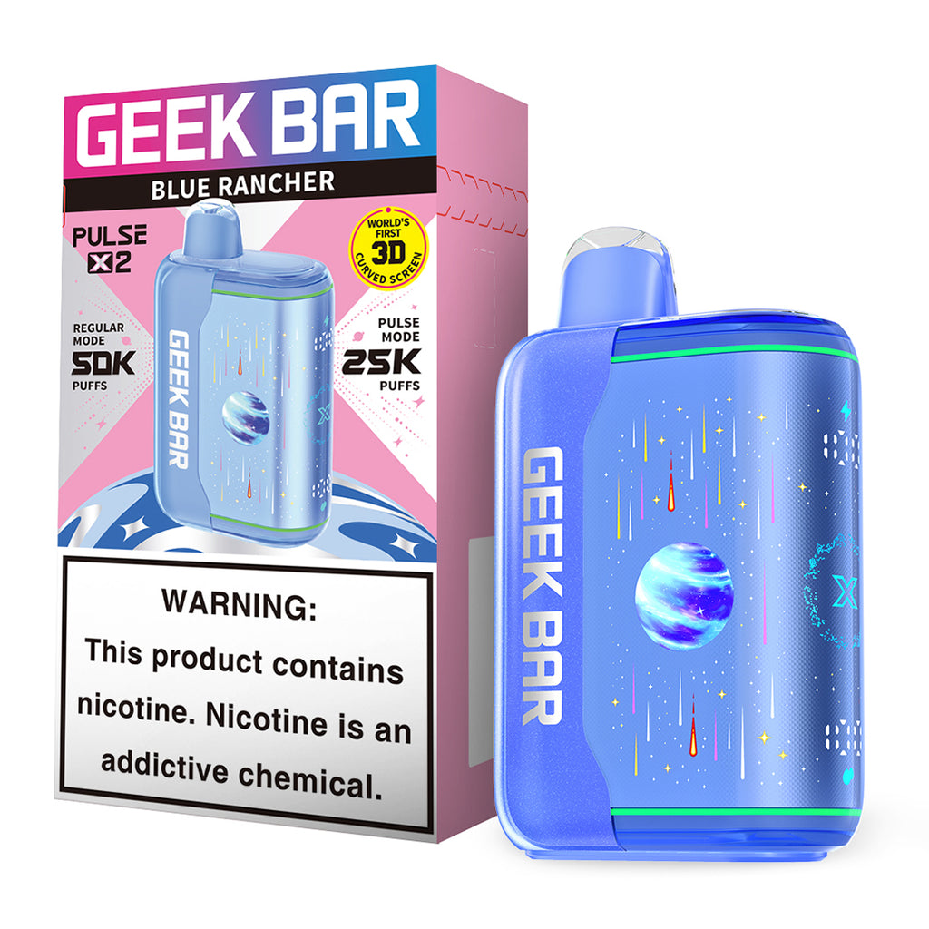 Geek Bar Pulse X 2 50K - Blue Rancher