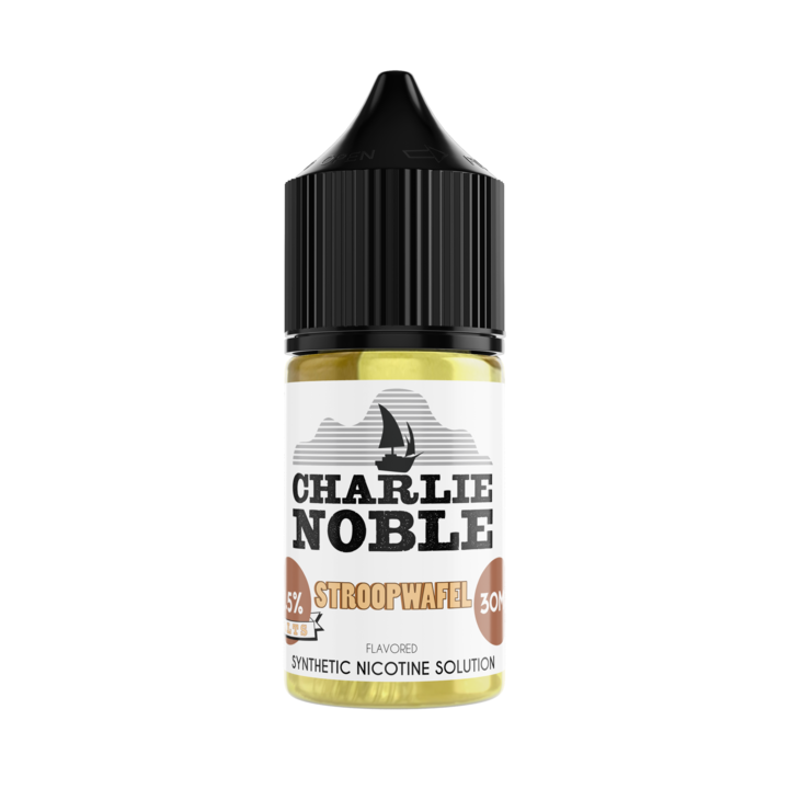 Charlie Noble Salts - Stroopwafel Flavored Synthetic Nicotine Solution