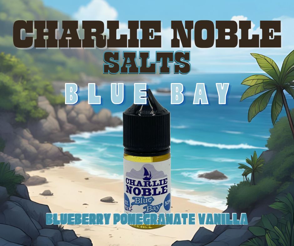 Charlie Noble Salts - Blue Bay Flavored Synthetic Nicotine Solution