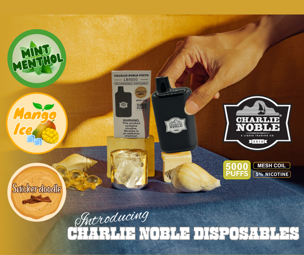 Charlie Noble Puffs - Snickerdoodle Disposable