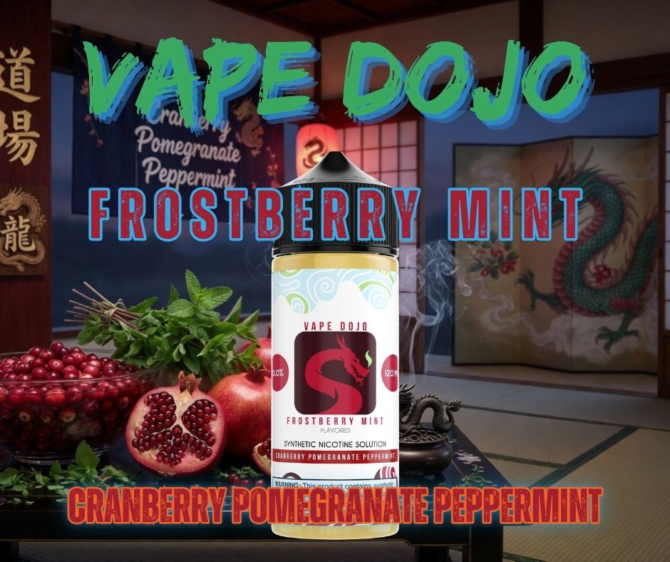 Vape Dojo - Frostberry Mint Flavored Synthetic Nicotine Solution