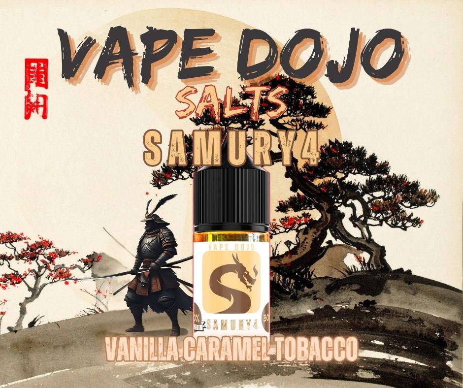 Vape Dojo Salts - Samury4 Flavored Synthetic Nicotine Solution
