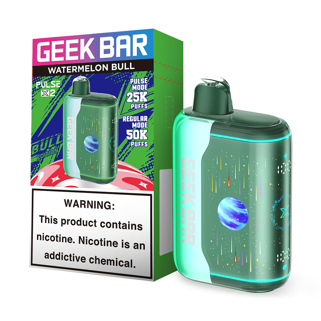 Geek Bar Pulse X 2 50k - Watermelon Bull