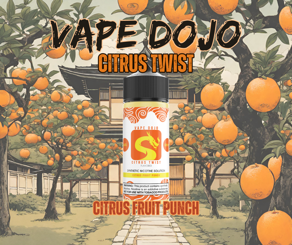 Vape Dojo - Citrus Twist Flavored Synthetic Nicotine Solution