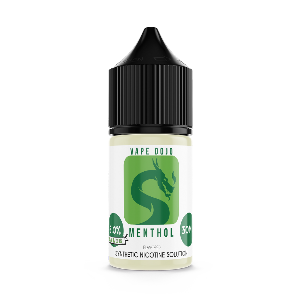 Vape Dojo Salts - Menthol Flavored Synthetic Nicotine Solution Vape Dojo Salts - Menthol Flavored Synthetic Nicotine Solution