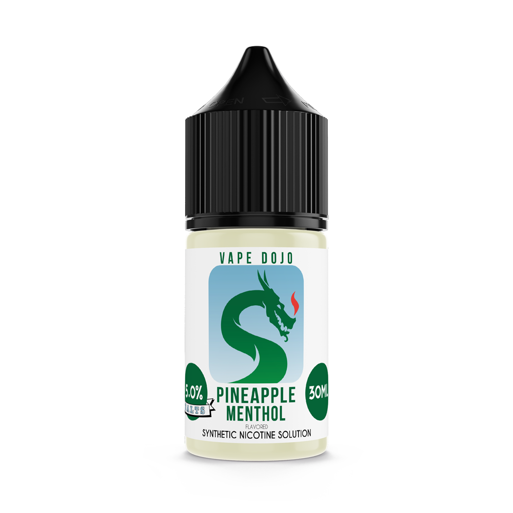 Vape Dojo Salts - Pineapple Menthol Flavored Synthetic Nicotine Solution