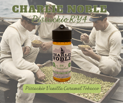 Charlie Noble - PistachioRY4 Flavored Synthetic Nicotine Solution  Vape  Dojo