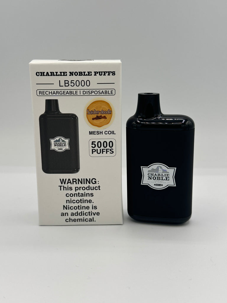 Charlie Noble Puffs - Snickerdoodle Disposable Vape Dojo Charlie Noble Puffs - Snickerdoodle Disposable Vape Dojo