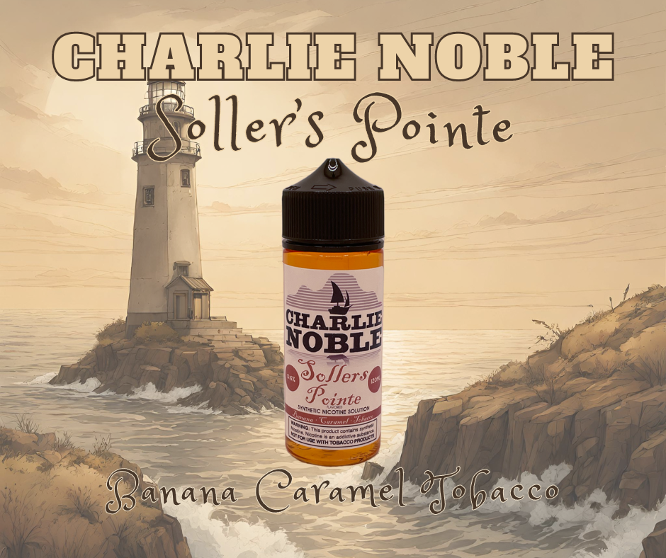 Charlie Noble - Soller's Pointe Flavored Synthetic Nicotine Solution Vape Dojo Charlie Noble - Soller's Pointe Flavored Synthetic Nicotine Solution Vape Dojo