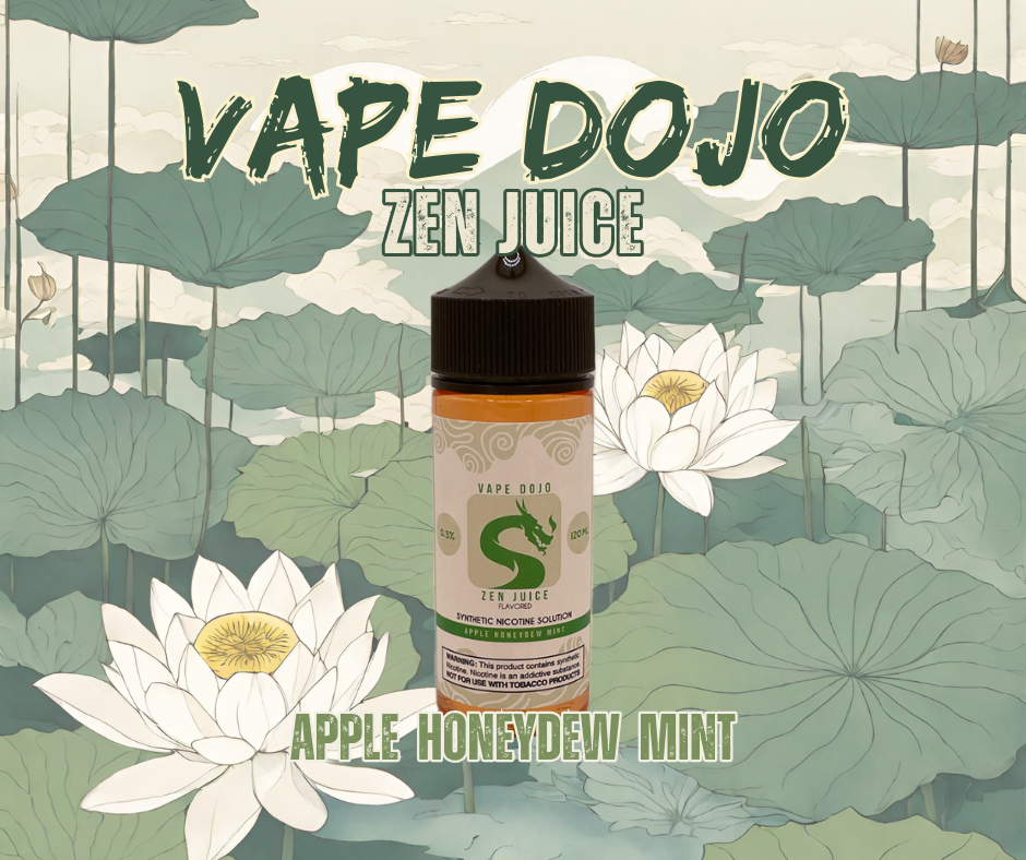 Vape Dojo - Zen Juice Flavored Synthetic Nicotine Solution Vape Dojo - Zen Juice Flavored Synthetic Nicotine Solution