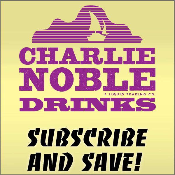 Charlie Noble Synthetic Nicotine Solution Drinks Subscription