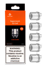 Geek Vape - Super Mesh / S Series Replacement Coils (5-Pack) Vape Dojo Geek Vape - Super Mesh / S Series Replacement Coils (5-Pack) Vape Dojo
