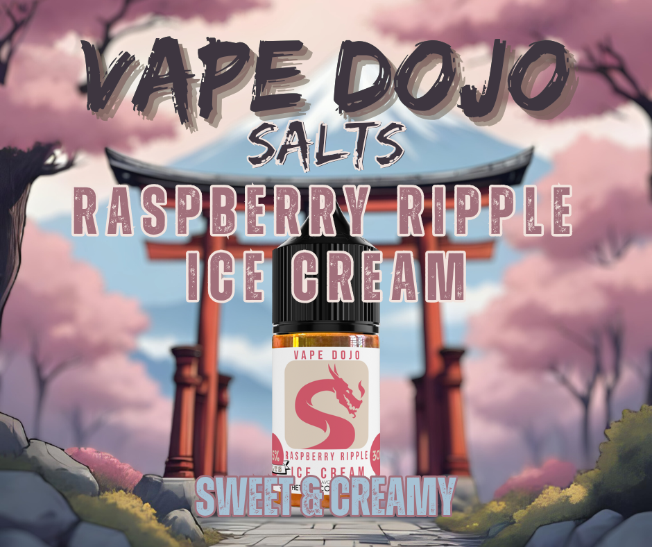 Vape Dojo - Raspberry Ripple Ice Cream - Image 3