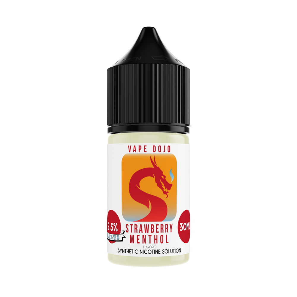 Vape Dojo Salts - Strawberry Menthol Salts - Image 2